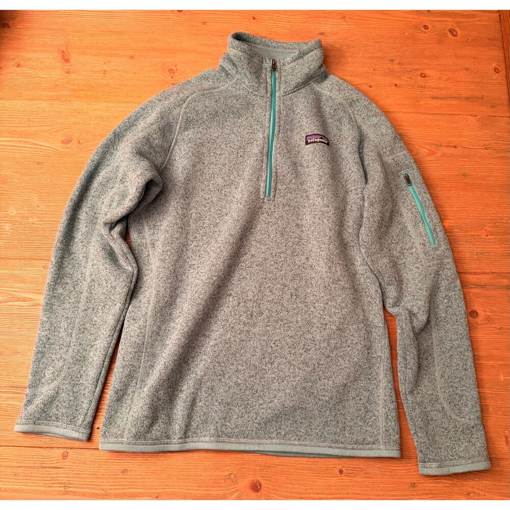 Patagonia Women’s Better Sweater Quarter Zip Fleece Size L